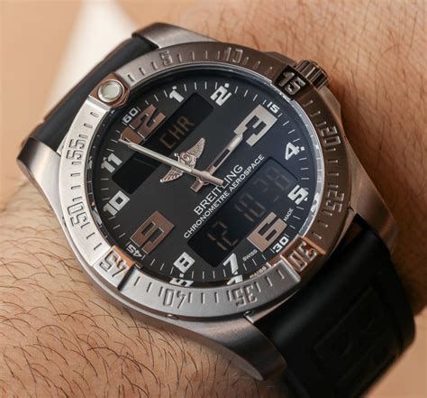 breitling aerospace evo titanium strap 152e for sale|breitling aerospace evo night mission.